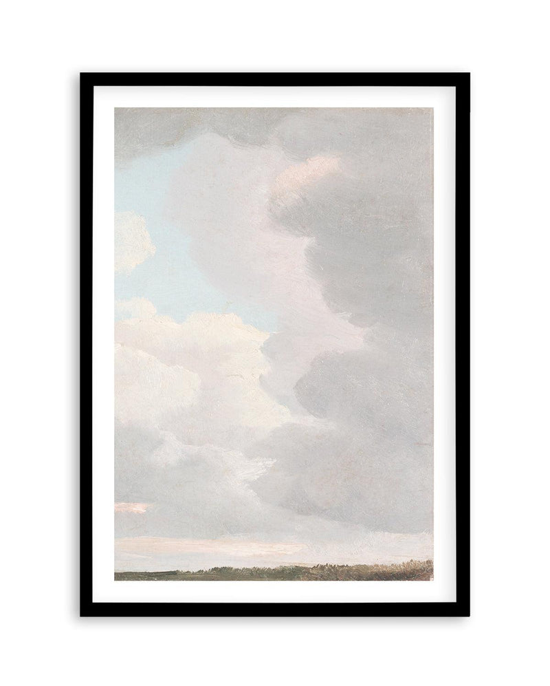 Clouds at Dusk II Art Print | PT-PRINT-Olive et Oriel-Olive et Oriel-A5 | 5.8" x 8.3" | 14.8 x 21cm-Black-With White Border-Buy-Australian-Art-Prints-Online-with-Olive-et-Oriel-Your-Artwork-Specialists-Austrailia-Decorate-With-Coastal-Photo-Wall-Art-Prints-From-Our-Beach-House-Artwork-Collection-Fine-Poster-and-Framed-Artwork