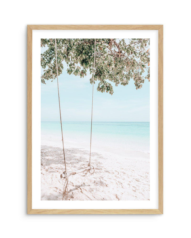 Coastal Bliss Art Print-PRINT-Olive et Oriel-Olive et Oriel-A4 | 8.3" x 11.7" | 21 x 29.7cm-Oak-With White Border-Buy-Australian-Art-Prints-Online-with-Olive-et-Oriel-Your-Artwork-Specialists-Austrailia-Decorate-With-Coastal-Photo-Wall-Art-Prints-From-Our-Beach-House-Artwork-Collection-Fine-Poster-and-Framed-Artwork