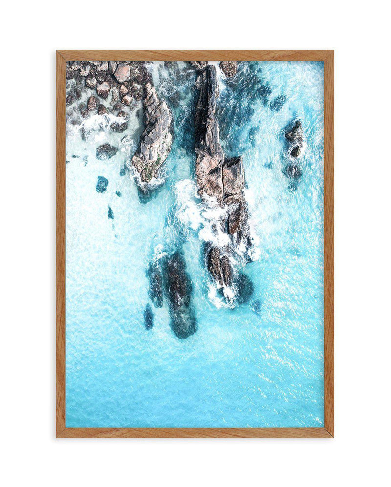 Coastline of Esperance | WA Art Print-PRINT-Olive et Oriel-Olive et Oriel-50x70 cm | 19.6" x 27.5"-Walnut-With White Border-Buy-Australian-Art-Prints-Online-with-Olive-et-Oriel-Your-Artwork-Specialists-Austrailia-Decorate-With-Coastal-Photo-Wall-Art-Prints-From-Our-Beach-House-Artwork-Collection-Fine-Poster-and-Framed-Artwork