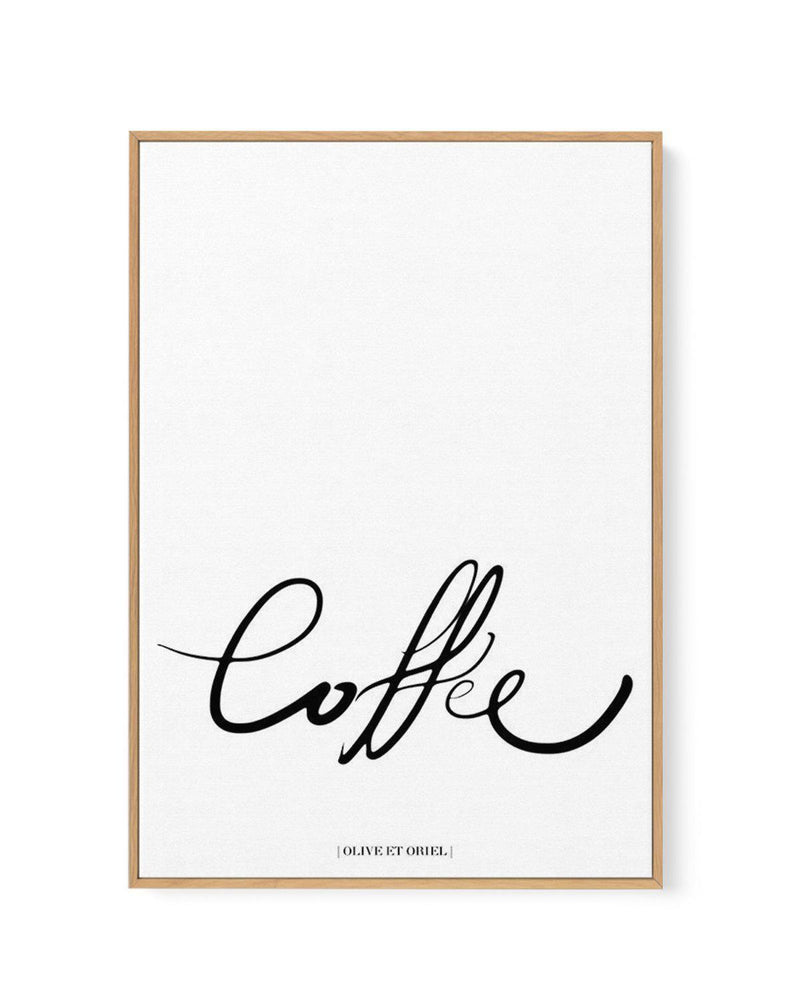 Coffee 2.0 | Framed Canvas-CANVAS-You can shop wall art online with Olive et Oriel for everything from abstract art to fun kids wall art. Our beautiful modern art prints and canvas art are available from large canvas prints to wall art paintings and our proudly Australian artwork collection offers only the highest quality framed large wall art and canvas art Australia - You can buy fashion photography prints or Hampton print posters and paintings on canvas from Olive et Oriel and have them deliv