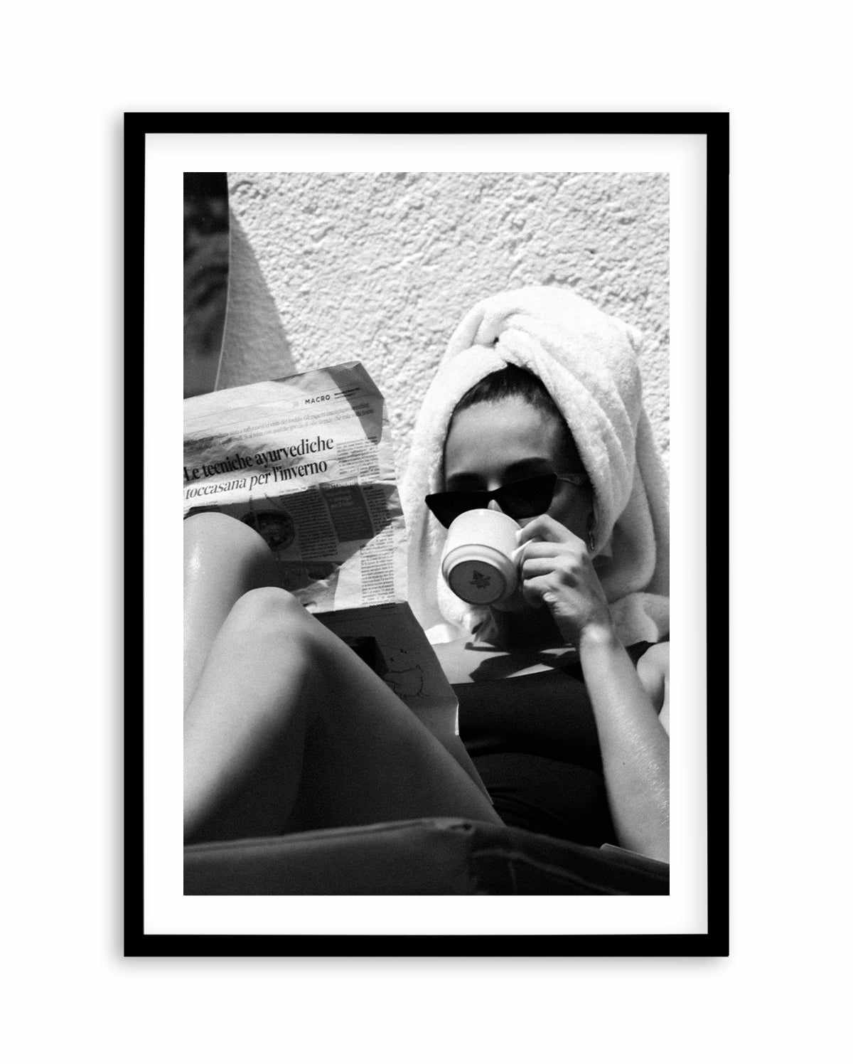 Coffee Fix I by Mario Stefanelli Art Print-PRINT-Olive et Oriel-Mario Stefanelli-A5 | 5.8" x 8.3" | 14.8 x 21cm-Black-With White Border-Buy-Australian-Art-Prints-Online-with-Olive-et-Oriel-Your-Artwork-Specialists-Austrailia-Decorate-With-Coastal-Photo-Wall-Art-Prints-From-Our-Beach-House-Artwork-Collection-Fine-Poster-and-Framed-Artwork