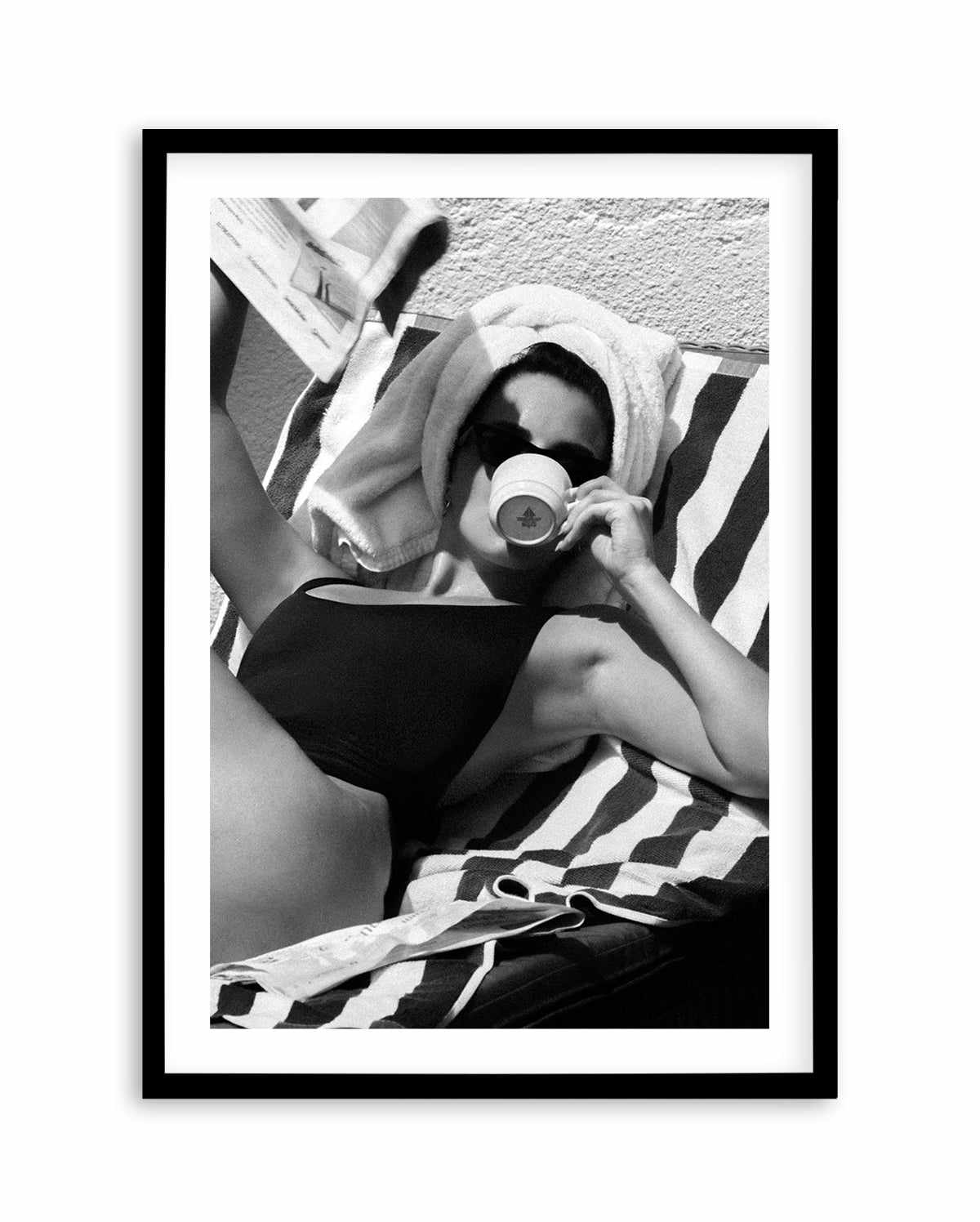 Coffee Fix II by Mario Stefanelli Art Print-PRINT-Olive et Oriel-Mario Stefanelli-A5 | 5.8" x 8.3" | 14.8 x 21cm-Black-With White Border-Buy-Australian-Art-Prints-Online-with-Olive-et-Oriel-Your-Artwork-Specialists-Austrailia-Decorate-With-Coastal-Photo-Wall-Art-Prints-From-Our-Beach-House-Artwork-Collection-Fine-Poster-and-Framed-Artwork