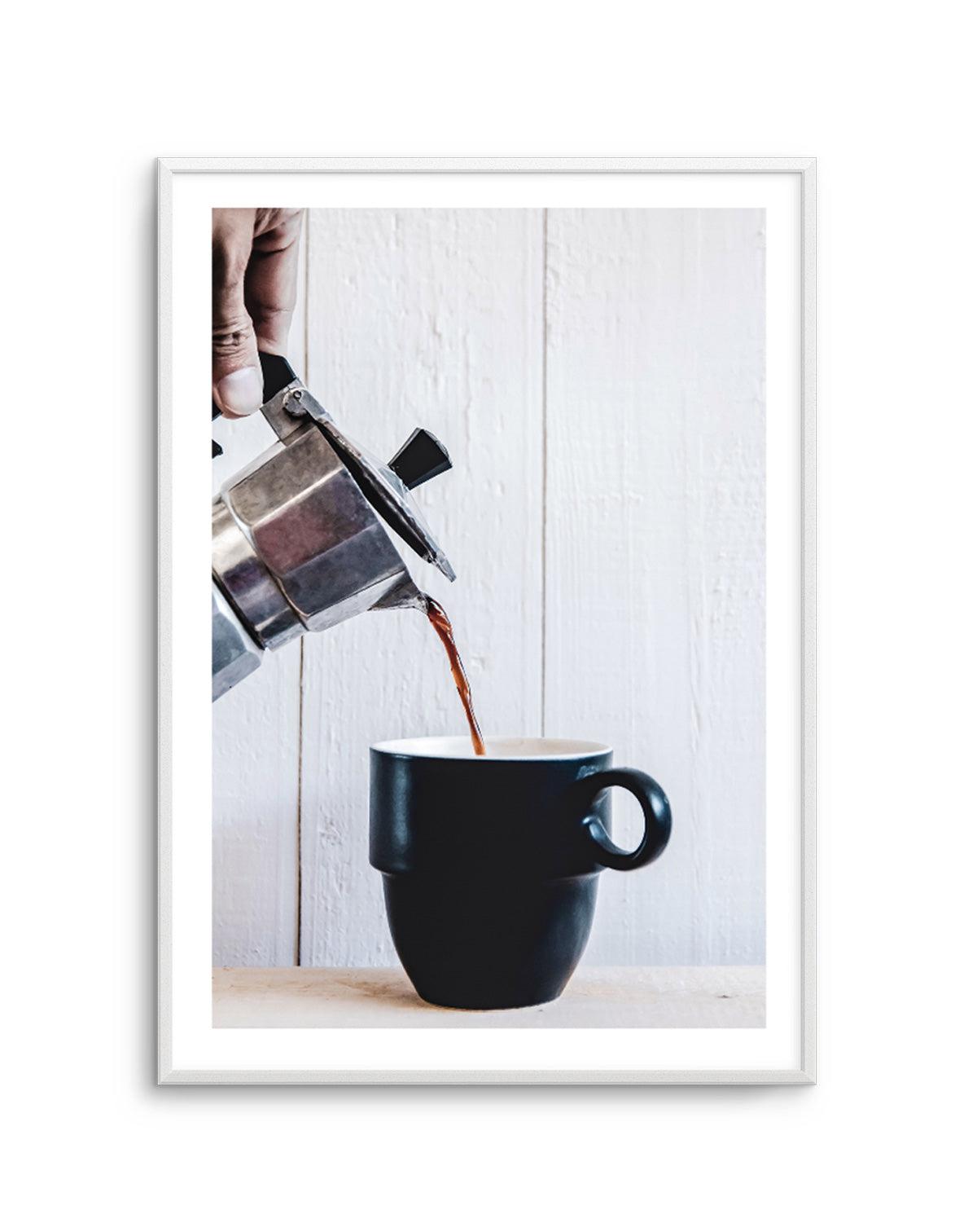 Coffee Time Art Print-PRINT-Olive et Oriel-Olive et Oriel-Buy-Australian-Art-Prints-Online-with-Olive-et-Oriel-Your-Artwork-Specialists-Austrailia-Decorate-With-Coastal-Photo-Wall-Art-Prints-From-Our-Beach-House-Artwork-Collection-Fine-Poster-and-Framed-Artwork