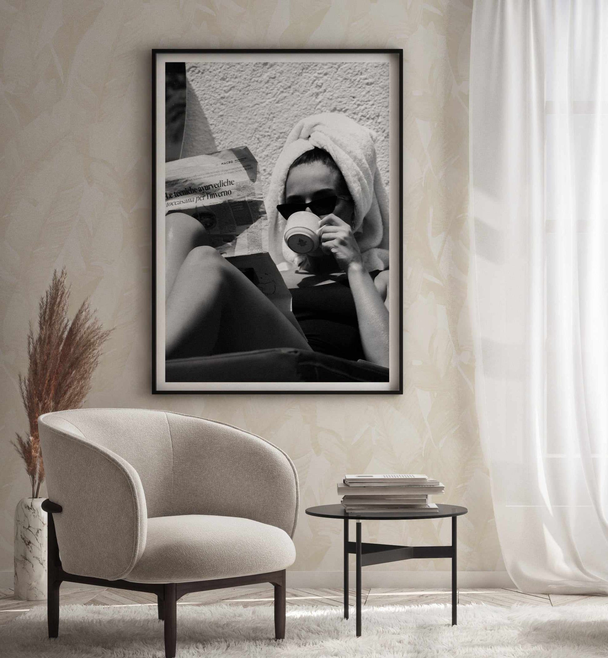 Coffee Fix I by Mario Stefanelli Art Print-PRINT-Olive et Oriel-Mario Stefanelli-Buy-Australian-Art-Prints-Online-with-Olive-et-Oriel-Your-Artwork-Specialists-Austrailia-Decorate-With-Coastal-Photo-Wall-Art-Prints-From-Our-Beach-House-Artwork-Collection-Fine-Poster-and-Framed-Artwork