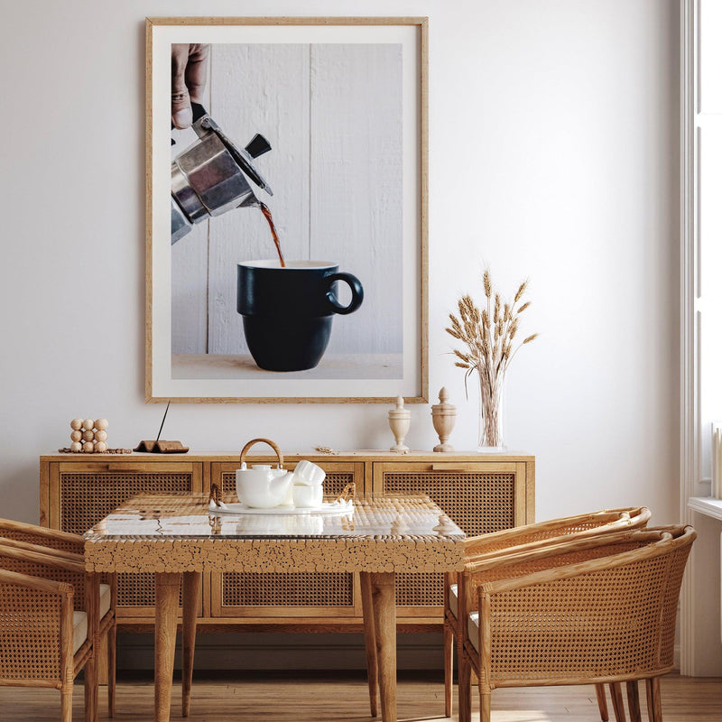 Coffee Time Art Print-PRINT-Olive et Oriel-Olive et Oriel-Buy-Australian-Art-Prints-Online-with-Olive-et-Oriel-Your-Artwork-Specialists-Austrailia-Decorate-With-Coastal-Photo-Wall-Art-Prints-From-Our-Beach-House-Artwork-Collection-Fine-Poster-and-Framed-Artwork