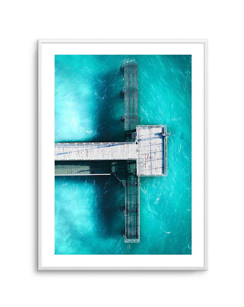 Coogee Jetty | WA Art Print-PRINT-Olive et Oriel-Olive et Oriel-A5 | 5.8" x 8.3" | 14.8 x 21cm-Unframed Art Print-With White Border-Buy-Australian-Art-Prints-Online-with-Olive-et-Oriel-Your-Artwork-Specialists-Austrailia-Decorate-With-Coastal-Photo-Wall-Art-Prints-From-Our-Beach-House-Artwork-Collection-Fine-Poster-and-Framed-Artwork