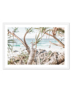 Coolangatta Coast View I, QLD Art Print-PRINT-Olive et Oriel-Olive et Oriel-A5 | 5.8" x 8.3" | 14.8 x 21cm-White-With White Border-Buy-Australian-Art-Prints-Online-with-Olive-et-Oriel-Your-Artwork-Specialists-Austrailia-Decorate-With-Coastal-Photo-Wall-Art-Prints-From-Our-Beach-House-Artwork-Collection-Fine-Poster-and-Framed-Artwork