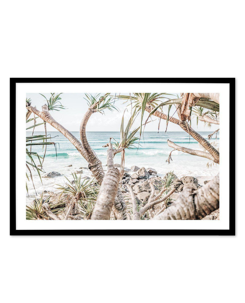 Coolangatta Coast View I, QLD Art Print-PRINT-Olive et Oriel-Olive et Oriel-A5 | 5.8" x 8.3" | 14.8 x 21cm-Black-With White Border-Buy-Australian-Art-Prints-Online-with-Olive-et-Oriel-Your-Artwork-Specialists-Austrailia-Decorate-With-Coastal-Photo-Wall-Art-Prints-From-Our-Beach-House-Artwork-Collection-Fine-Poster-and-Framed-Artwork