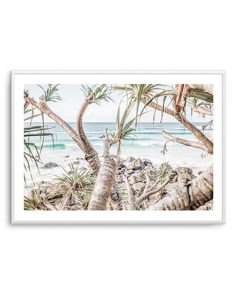 Coolangatta Coast View I, QLD Art Print-PRINT-Olive et Oriel-Olive et Oriel-A5 | 5.8" x 8.3" | 14.8 x 21cm-Unframed Art Print-With White Border-Buy-Australian-Art-Prints-Online-with-Olive-et-Oriel-Your-Artwork-Specialists-Austrailia-Decorate-With-Coastal-Photo-Wall-Art-Prints-From-Our-Beach-House-Artwork-Collection-Fine-Poster-and-Framed-Artwork