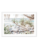 Coolangatta Coast View II, QLD Art Print-PRINT-Olive et Oriel-Olive et Oriel-A5 | 5.8" x 8.3" | 14.8 x 21cm-White-With White Border-Buy-Australian-Art-Prints-Online-with-Olive-et-Oriel-Your-Artwork-Specialists-Austrailia-Decorate-With-Coastal-Photo-Wall-Art-Prints-From-Our-Beach-House-Artwork-Collection-Fine-Poster-and-Framed-Artwork