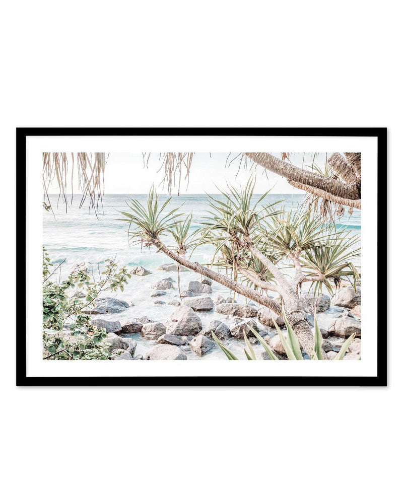 Coolangatta Coast View II, QLD Art Print-PRINT-Olive et Oriel-Olive et Oriel-A5 | 5.8" x 8.3" | 14.8 x 21cm-Black-With White Border-Buy-Australian-Art-Prints-Online-with-Olive-et-Oriel-Your-Artwork-Specialists-Austrailia-Decorate-With-Coastal-Photo-Wall-Art-Prints-From-Our-Beach-House-Artwork-Collection-Fine-Poster-and-Framed-Artwork
