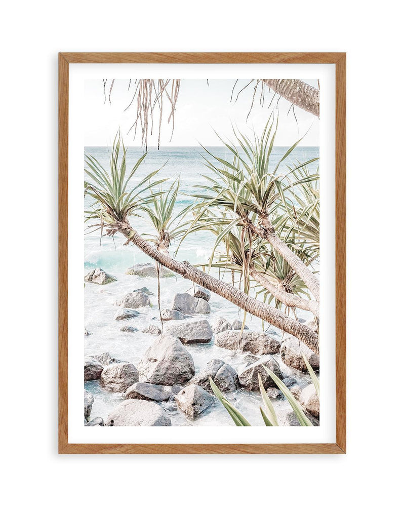 Coolangatta Coast View II, QLD Art Print | PT-PRINT-Olive et Oriel-Olive et Oriel-50x70 cm | 19.6" x 27.5"-Walnut-With White Border-Buy-Australian-Art-Prints-Online-with-Olive-et-Oriel-Your-Artwork-Specialists-Austrailia-Decorate-With-Coastal-Photo-Wall-Art-Prints-From-Our-Beach-House-Artwork-Collection-Fine-Poster-and-Framed-Artwork