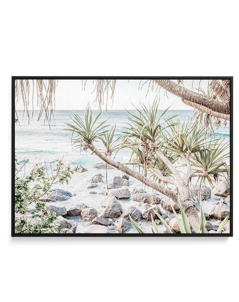 Coolangatta Coast View II, QLD | Framed Canvas-CANVAS-You can shop wall art online with Olive et Oriel for everything from abstract art to fun kids wall art. Our beautiful modern art prints and canvas art are available from large canvas prints to wall art paintings and our proudly Australian artwork collection offers only the highest quality framed large wall art and canvas art Australia - You can buy fashion photography prints or Hampton print posters and paintings on canvas from Olive et Oriel