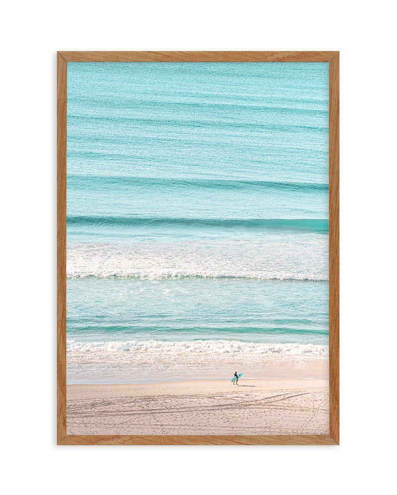 Coolangatta Surf Check Art Print-PRINT-Olive et Oriel-Olive et Oriel-50x70 cm | 19.6" x 27.5"-Walnut-With White Border-Buy-Australian-Art-Prints-Online-with-Olive-et-Oriel-Your-Artwork-Specialists-Austrailia-Decorate-With-Coastal-Photo-Wall-Art-Prints-From-Our-Beach-House-Artwork-Collection-Fine-Poster-and-Framed-Artwork