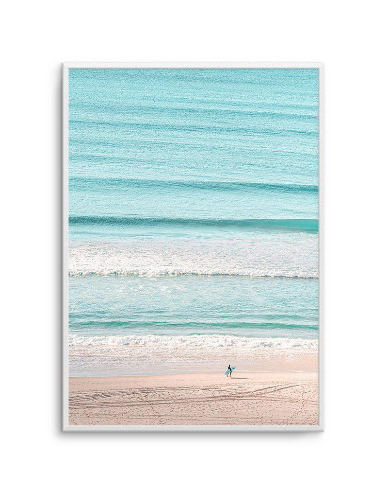 Coolangatta Surf Check Art Print-PRINT-Olive et Oriel-Olive et Oriel-A5 | 5.8" x 8.3" | 14.8 x 21cm-Unframed Art Print-With White Border-Buy-Australian-Art-Prints-Online-with-Olive-et-Oriel-Your-Artwork-Specialists-Austrailia-Decorate-With-Coastal-Photo-Wall-Art-Prints-From-Our-Beach-House-Artwork-Collection-Fine-Poster-and-Framed-Artwork