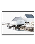 Cottages By The Sea | Framed Canvas-CANVAS-You can shop wall art online with Olive et Oriel for everything from abstract art to fun kids wall art. Our beautiful modern art prints and canvas art are available from large canvas prints to wall art paintings and our proudly Australian artwork collection offers only the highest quality framed large wall art and canvas art Australia - You can buy fashion photography prints or Hampton print posters and paintings on canvas from Olive et Oriel and have t