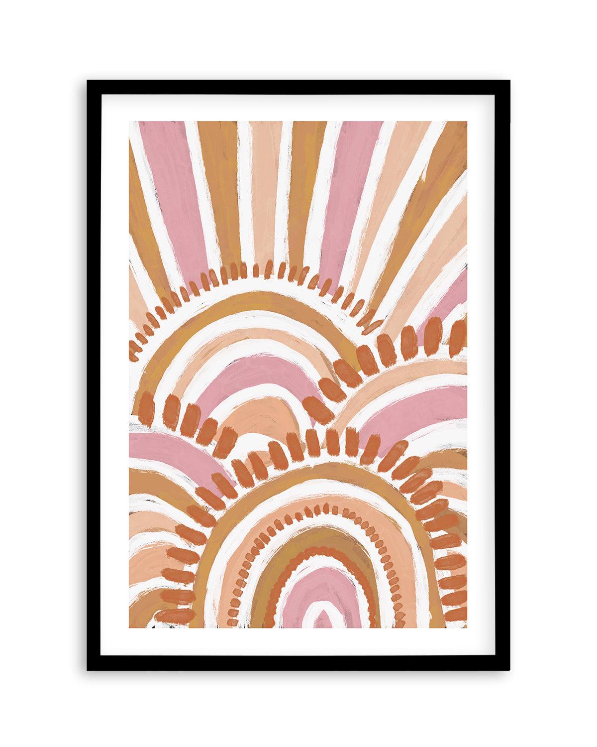 Country in Colour | Sunshine by Leah Cummins Art Print