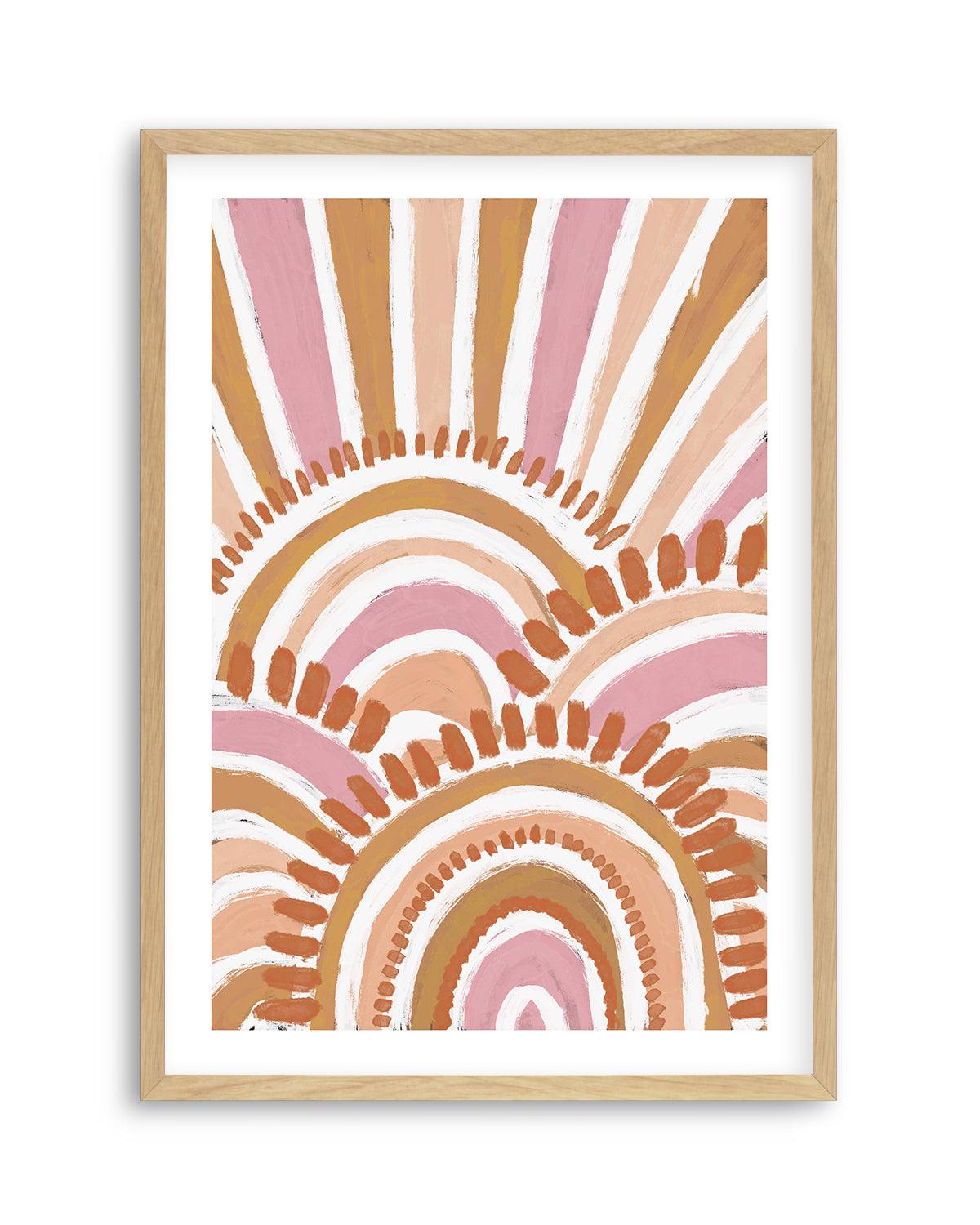 Country in Colour | Sunshine by Leah Cummins Art Print