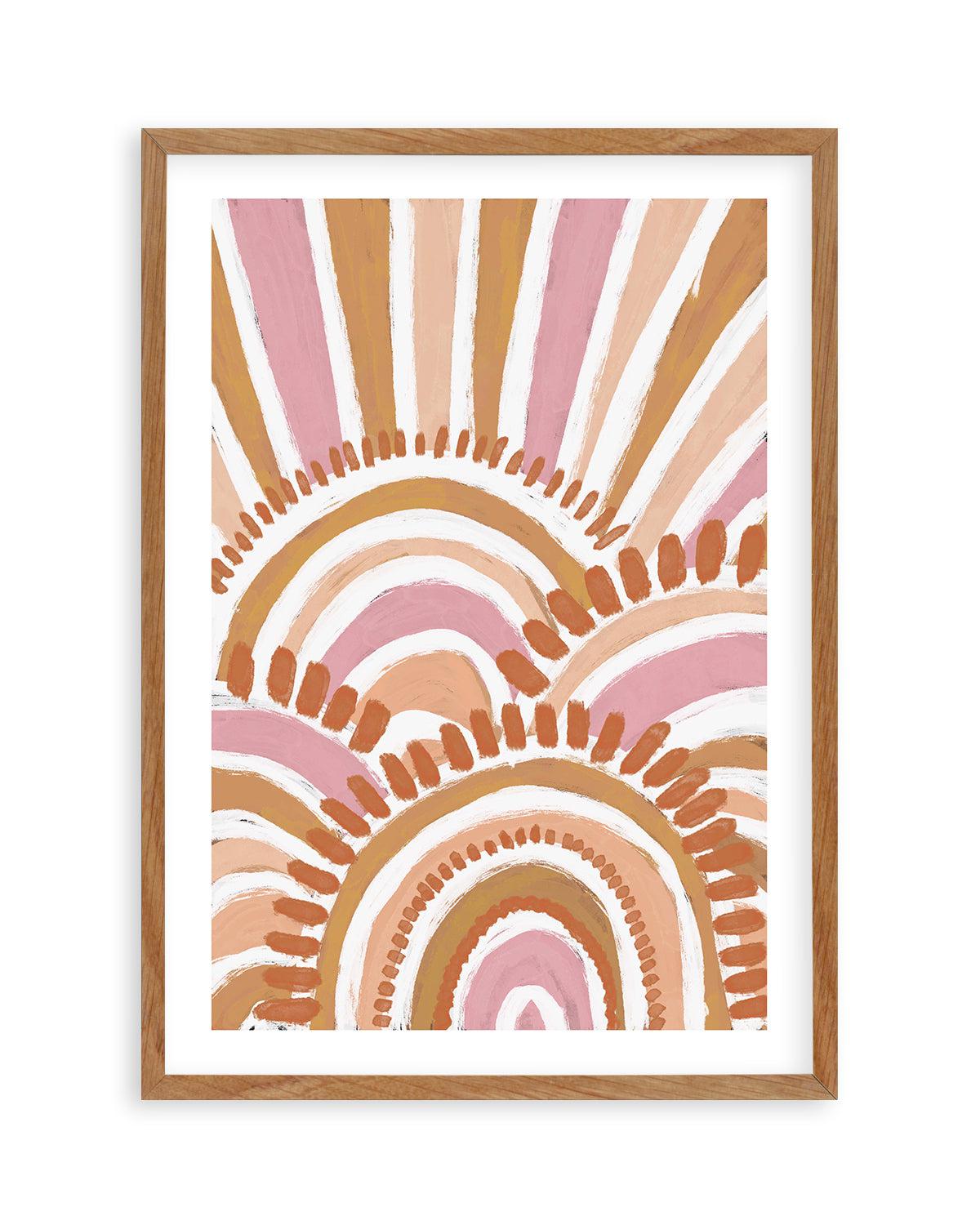 Country in Colour | Sunshine by Leah Cummins Art Print