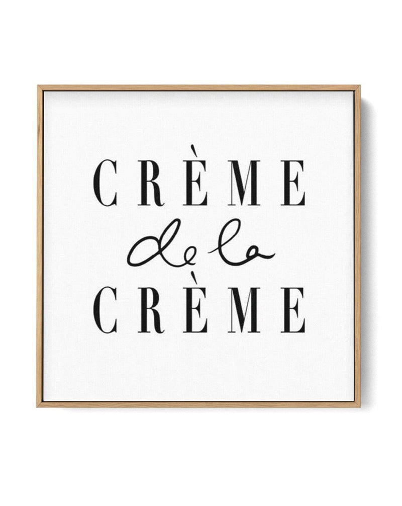 Creme de la Creme SQ | Framed Canvas-CANVAS-You can shop wall art online with Olive et Oriel for everything from abstract art to fun kids wall art. Our beautiful modern art prints and canvas art are available from large canvas prints to wall art paintings and our proudly Australian artwork collection offers only the highest quality framed large wall art and canvas art Australia - You can buy fashion photography prints or Hampton print posters and paintings on canvas from Olive et Oriel and have 