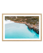 Crystal Waters | Wharton Beach Art Print-PRINT-Olive et Oriel-Olive et Oriel-A5 | 5.8" x 8.3" | 14.8 x 21cm-Oak-With White Border-Buy-Australian-Art-Prints-Online-with-Olive-et-Oriel-Your-Artwork-Specialists-Austrailia-Decorate-With-Coastal-Photo-Wall-Art-Prints-From-Our-Beach-House-Artwork-Collection-Fine-Poster-and-Framed-Artwork