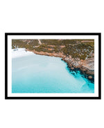 Crystal Waters | Wharton Beach Art Print-PRINT-Olive et Oriel-Olive et Oriel-A5 | 5.8" x 8.3" | 14.8 x 21cm-Black-With White Border-Buy-Australian-Art-Prints-Online-with-Olive-et-Oriel-Your-Artwork-Specialists-Austrailia-Decorate-With-Coastal-Photo-Wall-Art-Prints-From-Our-Beach-House-Artwork-Collection-Fine-Poster-and-Framed-Artwork