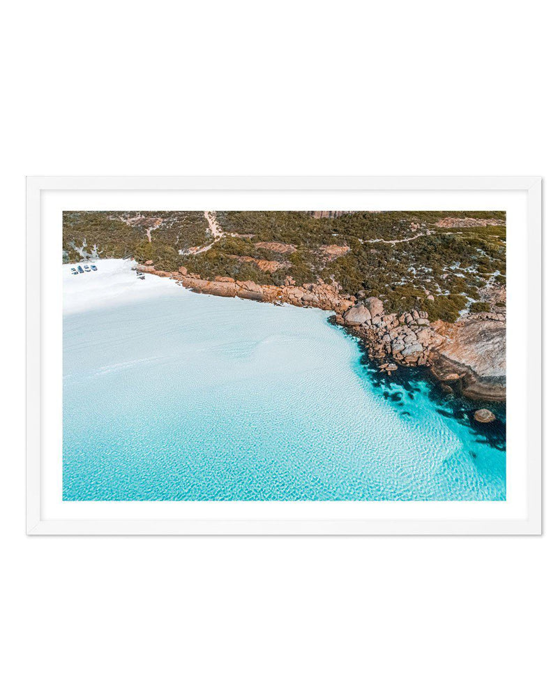 Crystal Waters | Wharton Beach Art Print-PRINT-Olive et Oriel-Olive et Oriel-A5 | 5.8" x 8.3" | 14.8 x 21cm-White-With White Border-Buy-Australian-Art-Prints-Online-with-Olive-et-Oriel-Your-Artwork-Specialists-Austrailia-Decorate-With-Coastal-Photo-Wall-Art-Prints-From-Our-Beach-House-Artwork-Collection-Fine-Poster-and-Framed-Artwork