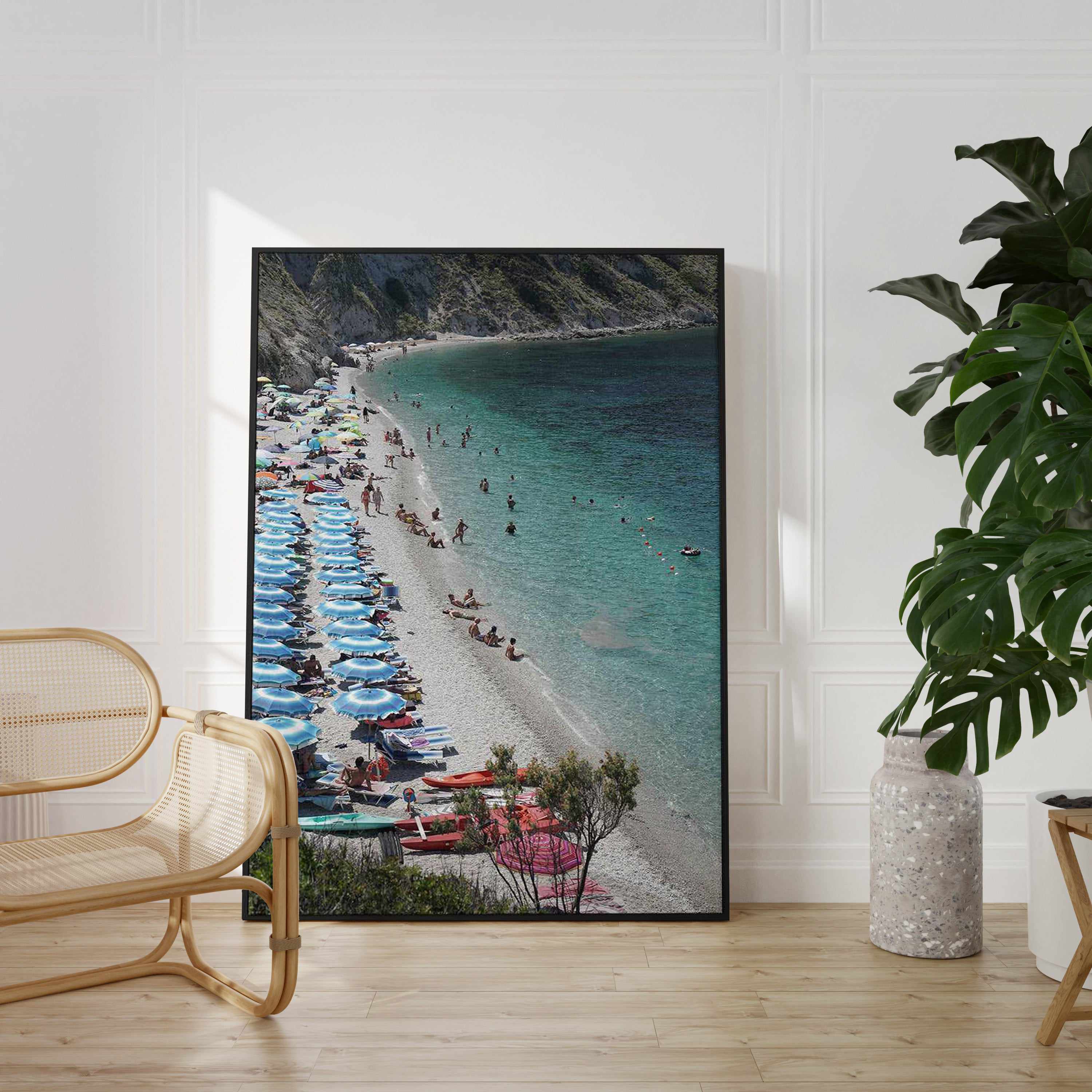 Crystal Waters by Renee Rae | Framed Canvas Art Print