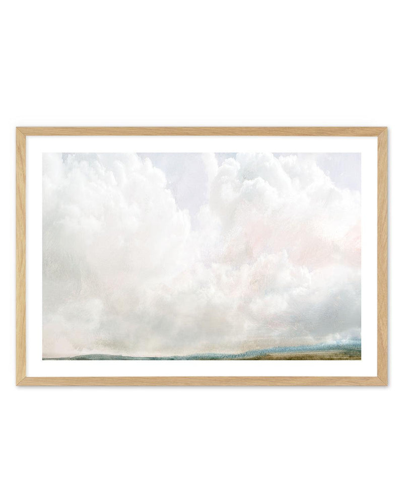 Cumulus by Dan Hobday Art Print-PRINT-Olive et Oriel-Dan Hobday-A5 | 5.8" x 8.3" | 14.8 x 21cm-Oak-With White Border-Buy-Australian-Art-Prints-Online-with-Olive-et-Oriel-Your-Artwork-Specialists-Austrailia-Decorate-With-Coastal-Photo-Wall-Art-Prints-From-Our-Beach-House-Artwork-Collection-Fine-Poster-and-Framed-Artwork