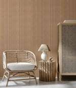 Curved Wooden Battens Wallpaper-Wallpaper-Buy Kids Removable Wallpaper Online Our Custom Made Children√¢‚Ç¨‚Ñ¢s Wallpapers Are A Fun Way To Decorate And Enhance Boys Bedroom Decor And Girls Bedrooms They Are An Amazing Addition To Your Kids Bedroom Walls Our Collection of Kids Wallpaper Is Sure To Transform Your Kids Rooms Interior Style From Pink Wallpaper To Dinosaur Wallpaper Even Marble Wallpapers For Teen Boys Shop Peel And Stick Wallpaper Online Today With Olive et Oriel