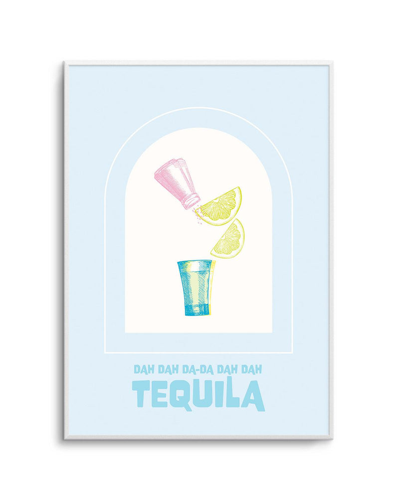 Dah Da-Da Tequila Art Print-PRINT-Olive et Oriel-Olive et Oriel-A5 | 5.8" x 8.3" | 14.8 x 21cm-Unframed Art Print-With White Border-Buy-Australian-Art-Prints-Online-with-Olive-et-Oriel-Your-Artwork-Specialists-Austrailia-Decorate-With-Coastal-Photo-Wall-Art-Prints-From-Our-Beach-House-Artwork-Collection-Fine-Poster-and-Framed-Artwork
