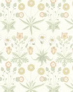 Daisy in Soft Sage by William Morris Wallpaper