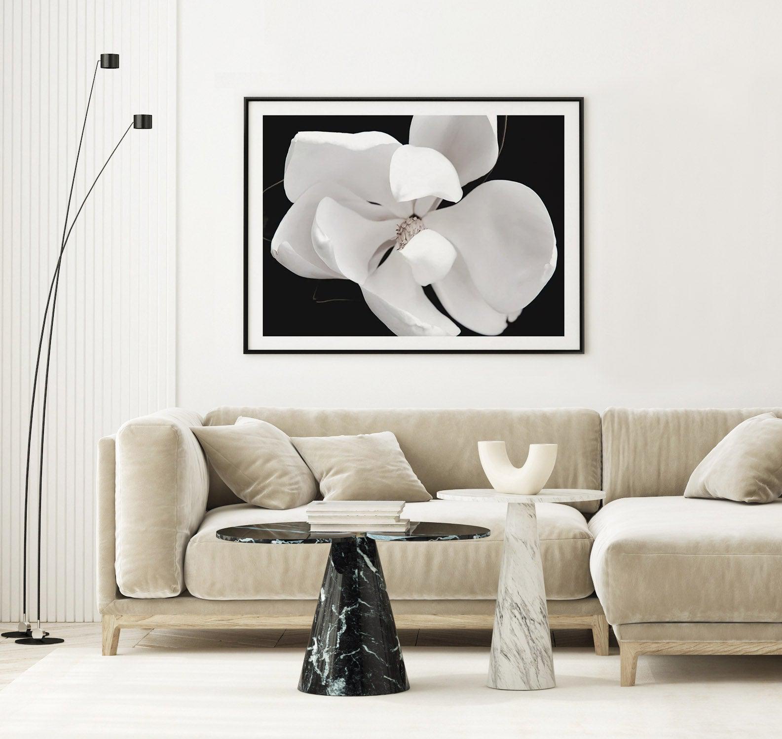 Dark Magnolia II | LS Art Print-PRINT-Olive et Oriel-Olive et Oriel-Buy-Australian-Art-Prints-Online-with-Olive-et-Oriel-Your-Artwork-Specialists-Austrailia-Decorate-With-Coastal-Photo-Wall-Art-Prints-From-Our-Beach-House-Artwork-Collection-Fine-Poster-and-Framed-Artwork