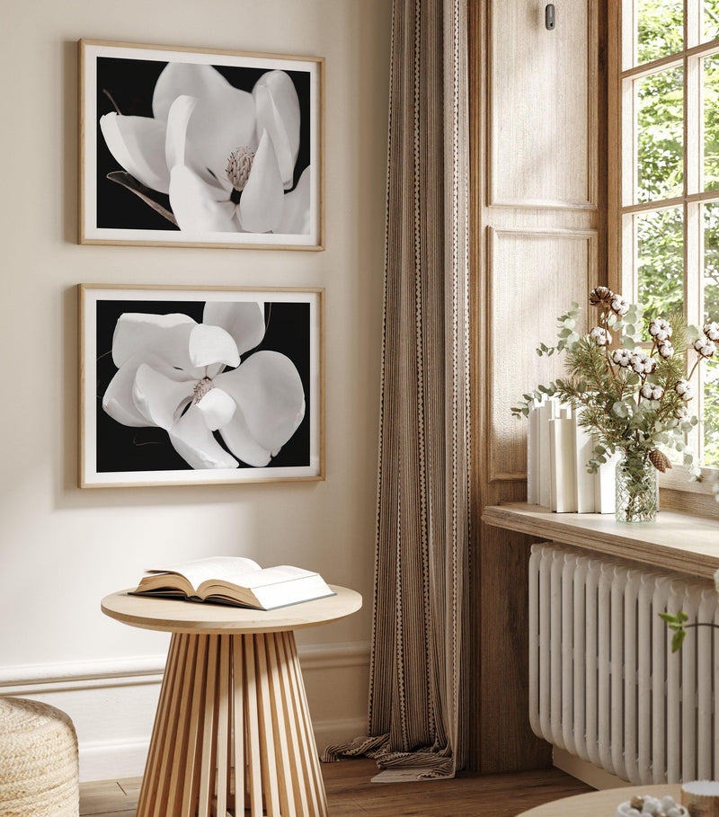 Dark Magnolia II | LS Art Print-PRINT-Olive et Oriel-Olive et Oriel-Buy-Australian-Art-Prints-Online-with-Olive-et-Oriel-Your-Artwork-Specialists-Austrailia-Decorate-With-Coastal-Photo-Wall-Art-Prints-From-Our-Beach-House-Artwork-Collection-Fine-Poster-and-Framed-Artwork