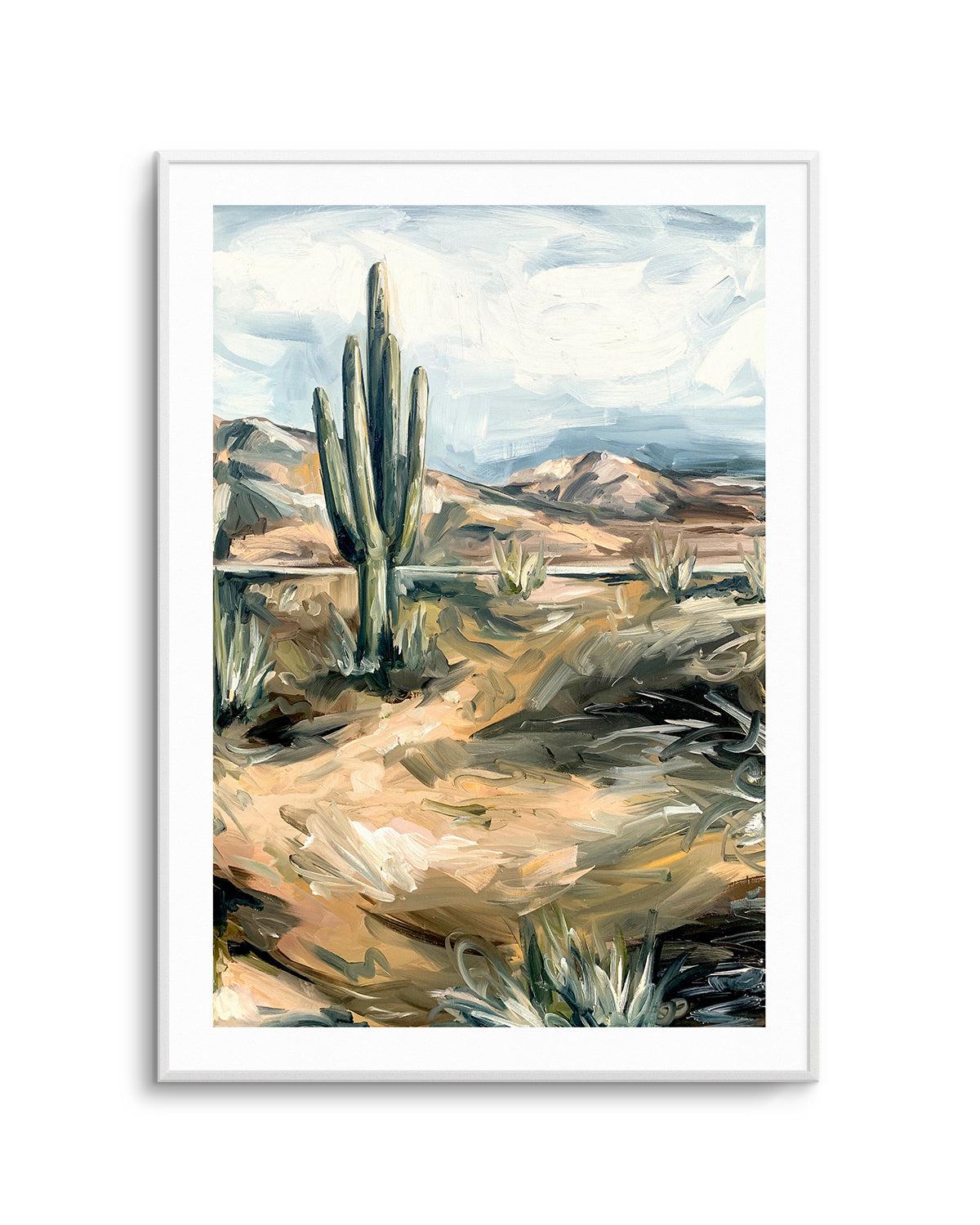 Desert Cactus by Meredith O'Neal Art Print