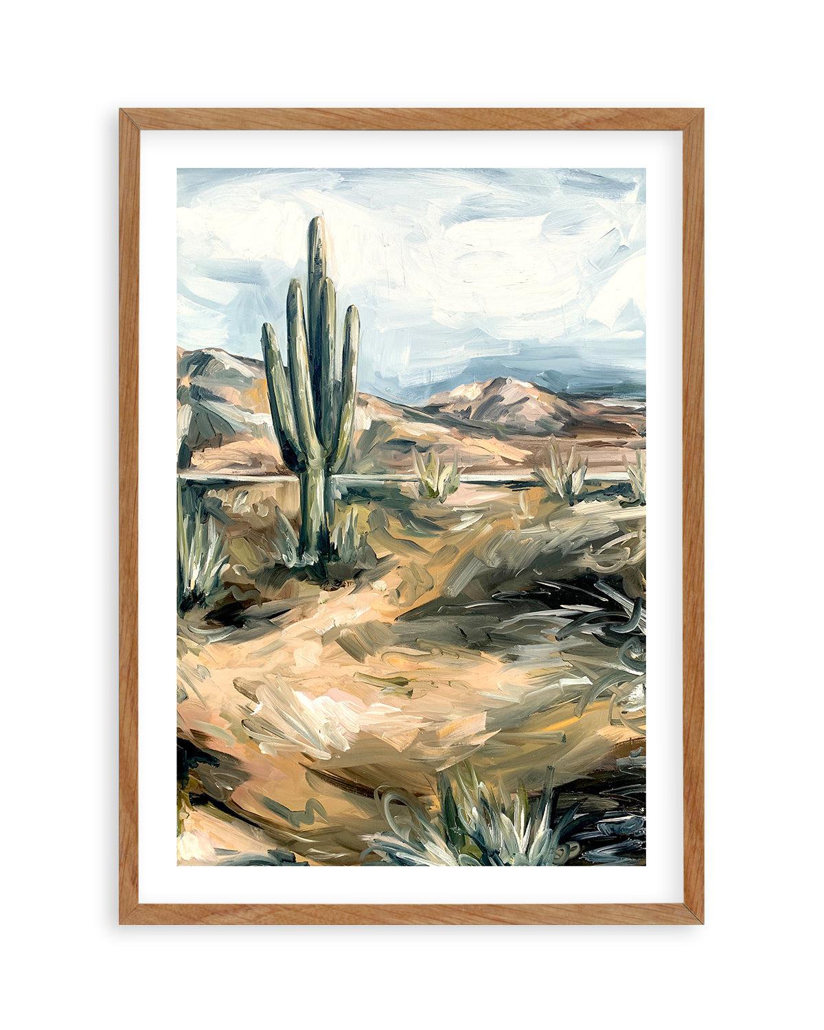 Desert Cactus by Meredith O'Neal Art Print