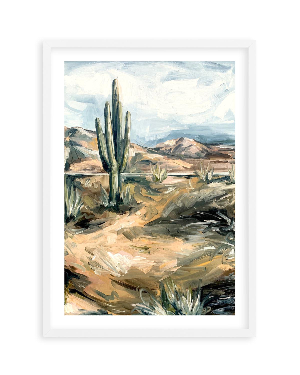 Desert Cactus by Meredith O'Neal Art Print