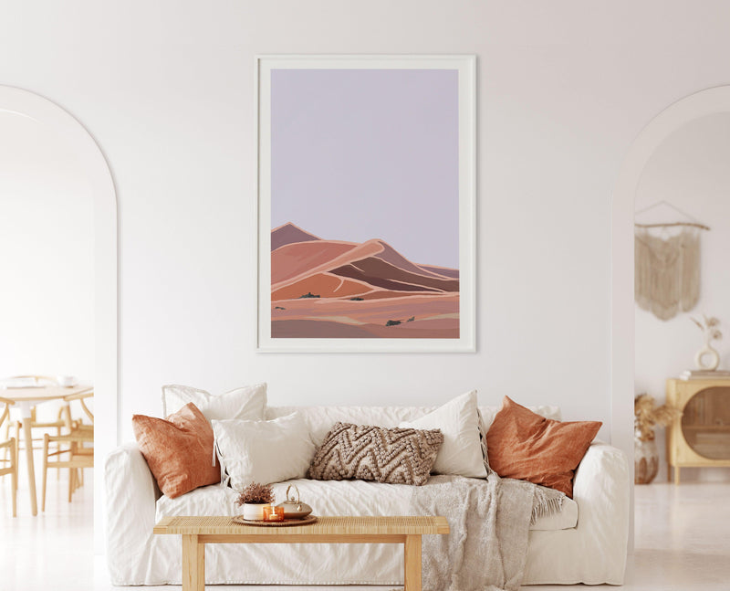 Desert Dunes I PT Art Print-PRINT-Olive et Oriel-Olive et Oriel-Buy-Australian-Art-Prints-Online-with-Olive-et-Oriel-Your-Artwork-Specialists-Austrailia-Decorate-With-Coastal-Photo-Wall-Art-Prints-From-Our-Beach-House-Artwork-Collection-Fine-Poster-and-Framed-Artwork