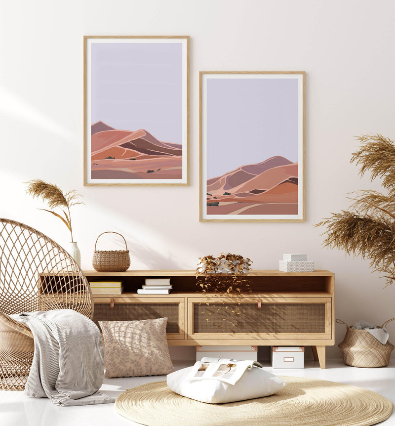 Desert Dunes II PT Art Print-PRINT-Olive et Oriel-Olive et Oriel-Buy-Australian-Art-Prints-Online-with-Olive-et-Oriel-Your-Artwork-Specialists-Austrailia-Decorate-With-Coastal-Photo-Wall-Art-Prints-From-Our-Beach-House-Artwork-Collection-Fine-Poster-and-Framed-Artwork