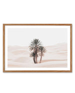 Desert Mirage I | LS Art Print-Shop Australian Art Prints Online with Olive et Oriel - Our collection of Moroccan art prints offer unique wall art including moroccan arches and pink morocco doors of marrakech - this collection will add soft feminine colour to your walls and some may say bohemian style. These traditional morocco landscape photography includes desert scenes of palm trees and camel art prints - there is art on canvas and extra large wall art with fast, free shipping across Australi