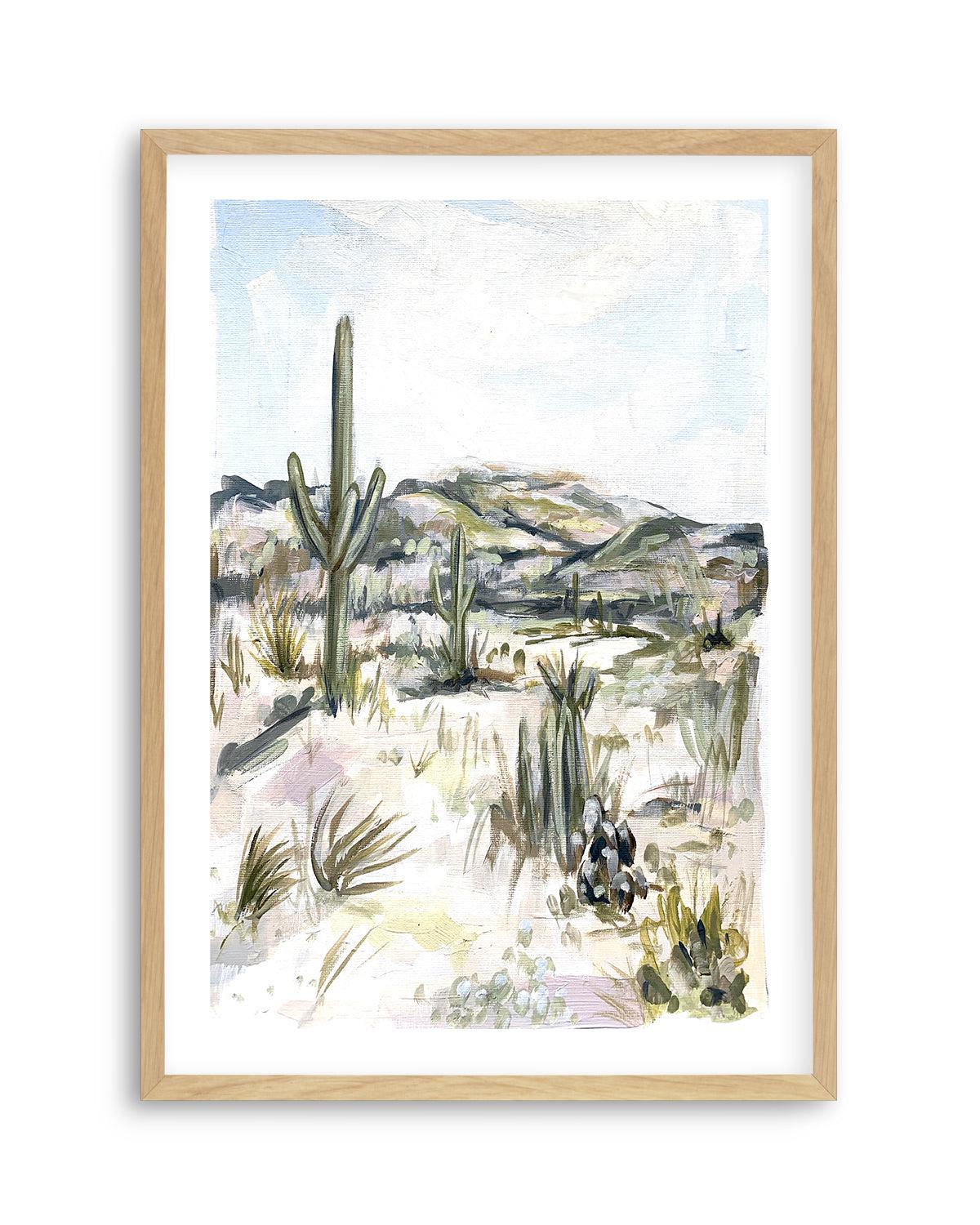 Desert Mornings by Meredith O'Neal Art Print