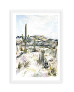 Desert Mornings by Meredith O'Neal Art Print
