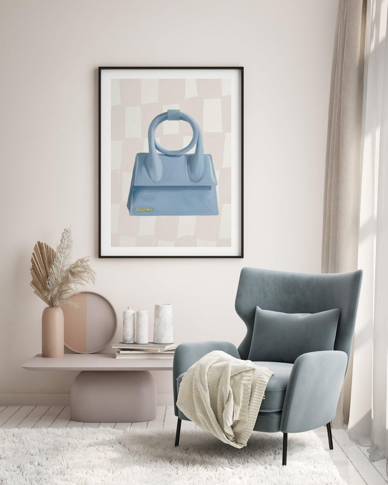 Designer Bag III Art Print-PRINT-Olive et Oriel-Olive et Oriel-Buy-Australian-Art-Prints-Online-with-Olive-et-Oriel-Your-Artwork-Specialists-Austrailia-Decorate-With-Coastal-Photo-Wall-Art-Prints-From-Our-Beach-House-Artwork-Collection-Fine-Poster-and-Framed-Artwork