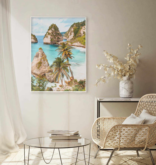 Diamond Beach | Nusa Penida Art Print-PRINT-Olive et Oriel-Olive et Oriel-Buy-Australian-Art-Prints-Online-with-Olive-et-Oriel-Your-Artwork-Specialists-Austrailia-Decorate-With-Coastal-Photo-Wall-Art-Prints-From-Our-Beach-House-Artwork-Collection-Fine-Poster-and-Framed-Artwork