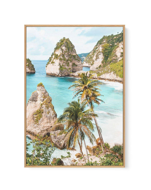 Diamond Beach | Nusa Penida | Framed Canvas-CANVAS-You can shop wall art online with Olive et Oriel for everything from abstract art to fun kids wall art. Our beautiful modern art prints and canvas art are available from large canvas prints to wall art paintings and our proudly Australian artwork collection offers only the highest quality framed large wall art and canvas art Australia - You can buy fashion photography prints or Hampton print posters and paintings on canvas from Olive et Oriel an