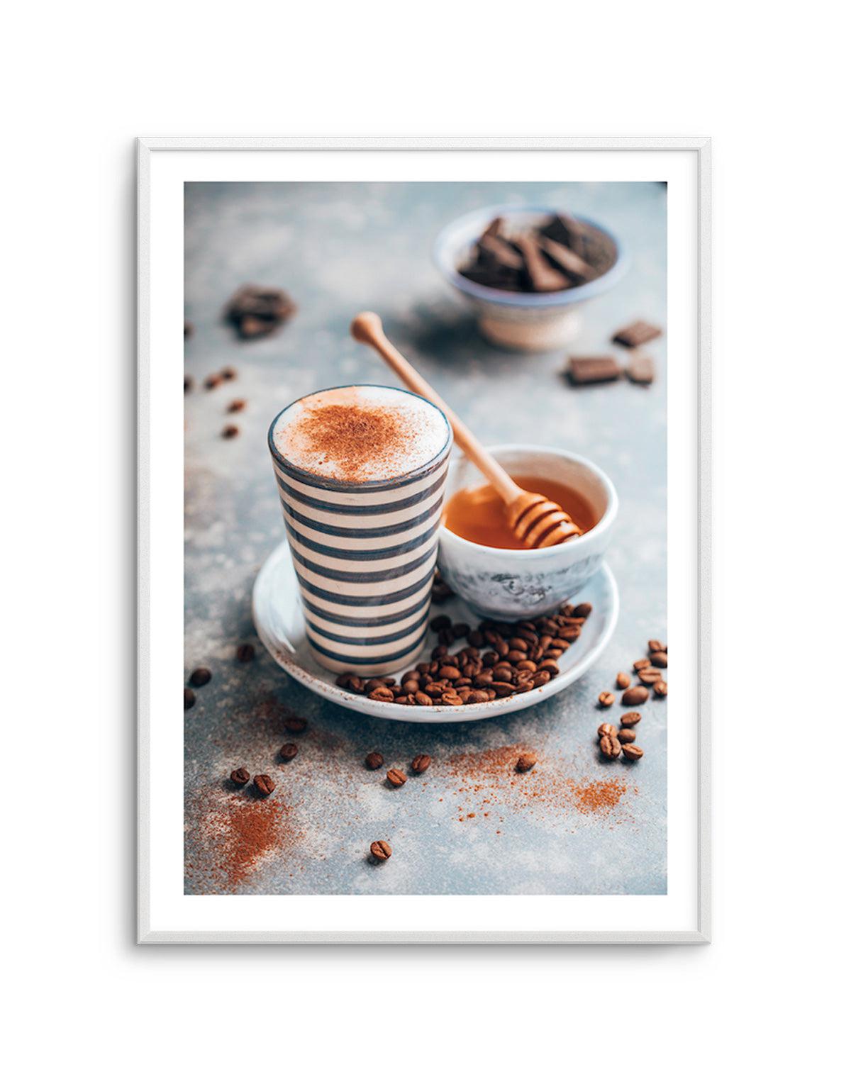 Dirty Chai Art Print-PRINT-Olive et Oriel-Olive et Oriel-Buy-Australian-Art-Prints-Online-with-Olive-et-Oriel-Your-Artwork-Specialists-Austrailia-Decorate-With-Coastal-Photo-Wall-Art-Prints-From-Our-Beach-House-Artwork-Collection-Fine-Poster-and-Framed-Artwork