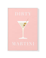 Dirty Martini | Framed Canvas-CANVAS-You can shop wall art online with Olive et Oriel for everything from abstract art to fun kids wall art. Our beautiful modern art prints and canvas art are available from large canvas prints to wall art paintings and our proudly Australian artwork collection offers only the highest quality framed large wall art and canvas art Australia - You can buy fashion photography prints or Hampton print posters and paintings on canvas from Olive et Oriel and have them de