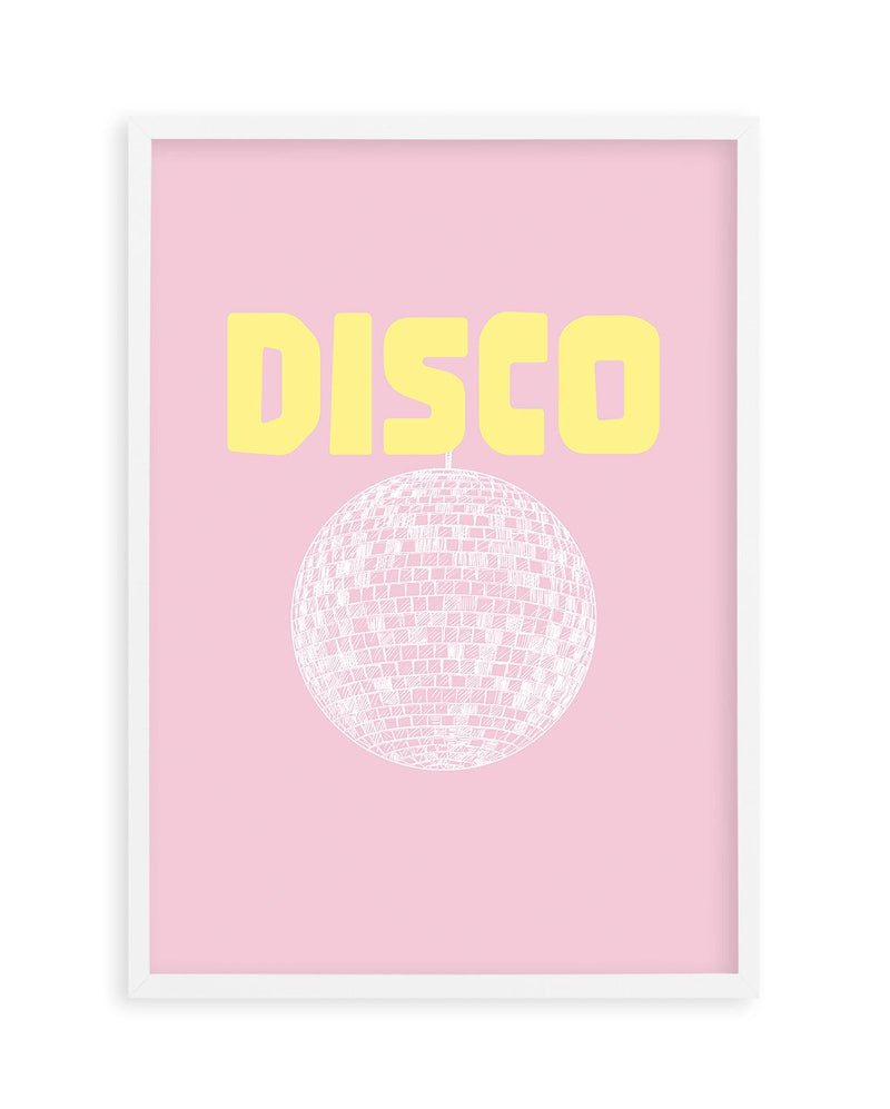 Disco Art Print-PRINT-Olive et Oriel-Olive et Oriel-A5 | 5.8" x 8.3" | 14.8 x 21cm-White-With White Border-Buy-Australian-Art-Prints-Online-with-Olive-et-Oriel-Your-Artwork-Specialists-Austrailia-Decorate-With-Coastal-Photo-Wall-Art-Prints-From-Our-Beach-House-Artwork-Collection-Fine-Poster-and-Framed-Artwork