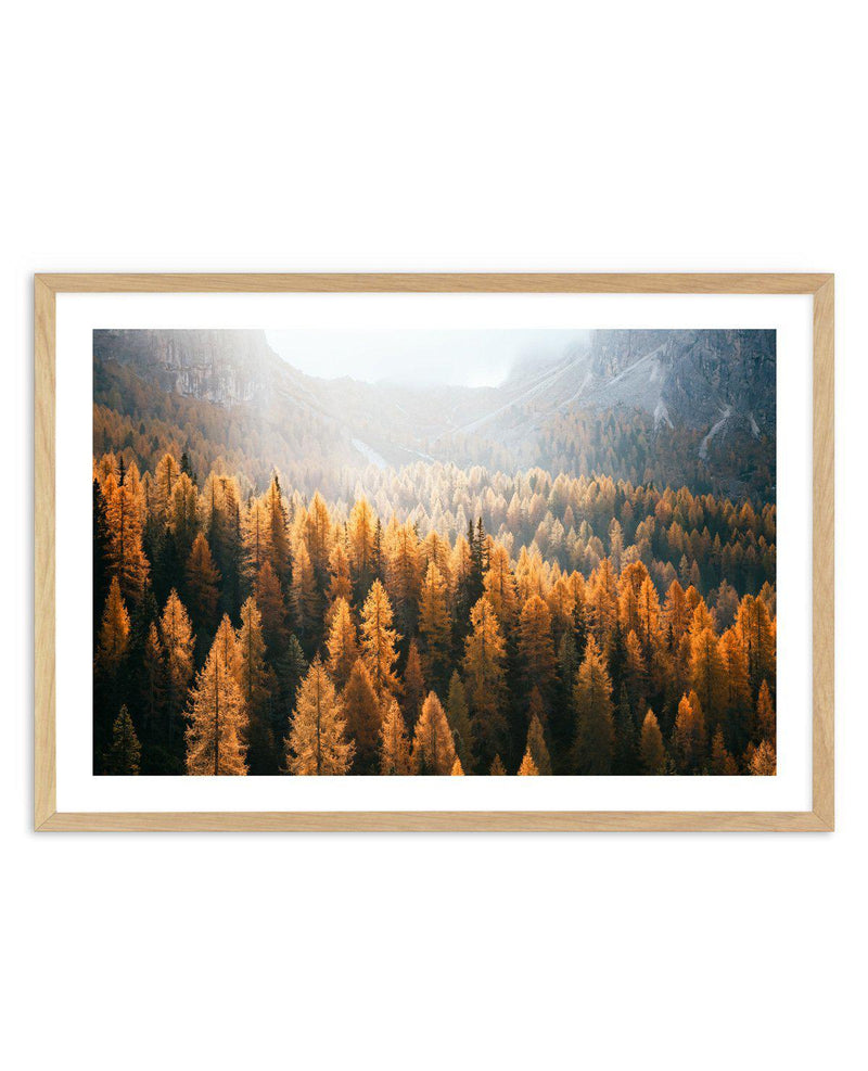 Dolomites Mountains II, Italy Art Print-PRINT-Olive et Oriel-Olive et Oriel-A5 | 5.8" x 8.3" | 14.8 x 21cm-Oak-With White Border-Buy-Australian-Art-Prints-Online-with-Olive-et-Oriel-Your-Artwork-Specialists-Austrailia-Decorate-With-Coastal-Photo-Wall-Art-Prints-From-Our-Beach-House-Artwork-Collection-Fine-Poster-and-Framed-Artwork