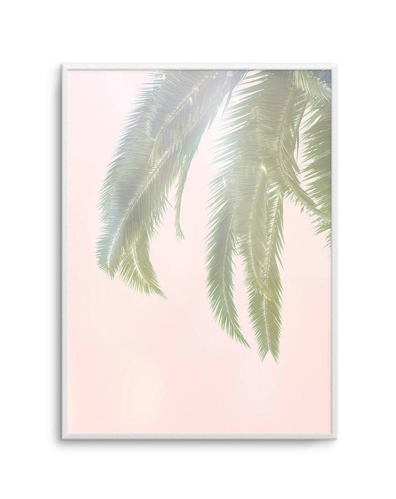 Dreamy Palms I Art Print-PRINT-Olive et Oriel-Olive et Oriel-A5 | 5.8" x 8.3" | 14.8 x 21cm-Unframed Art Print-With White Border-Buy-Australian-Art-Prints-Online-with-Olive-et-Oriel-Your-Artwork-Specialists-Austrailia-Decorate-With-Coastal-Photo-Wall-Art-Prints-From-Our-Beach-House-Artwork-Collection-Fine-Poster-and-Framed-Artwork